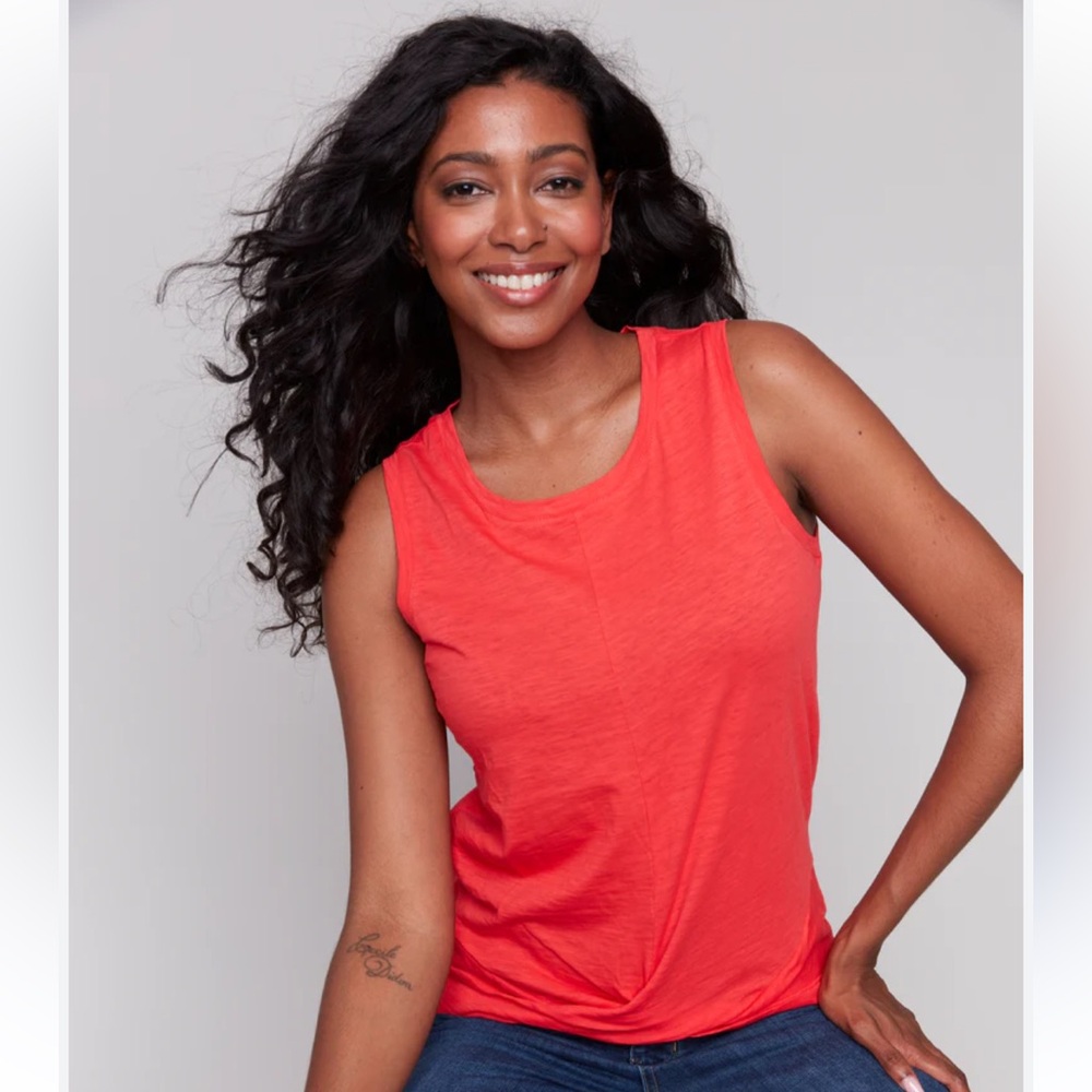 Mia Melon Coral Tank - NWT